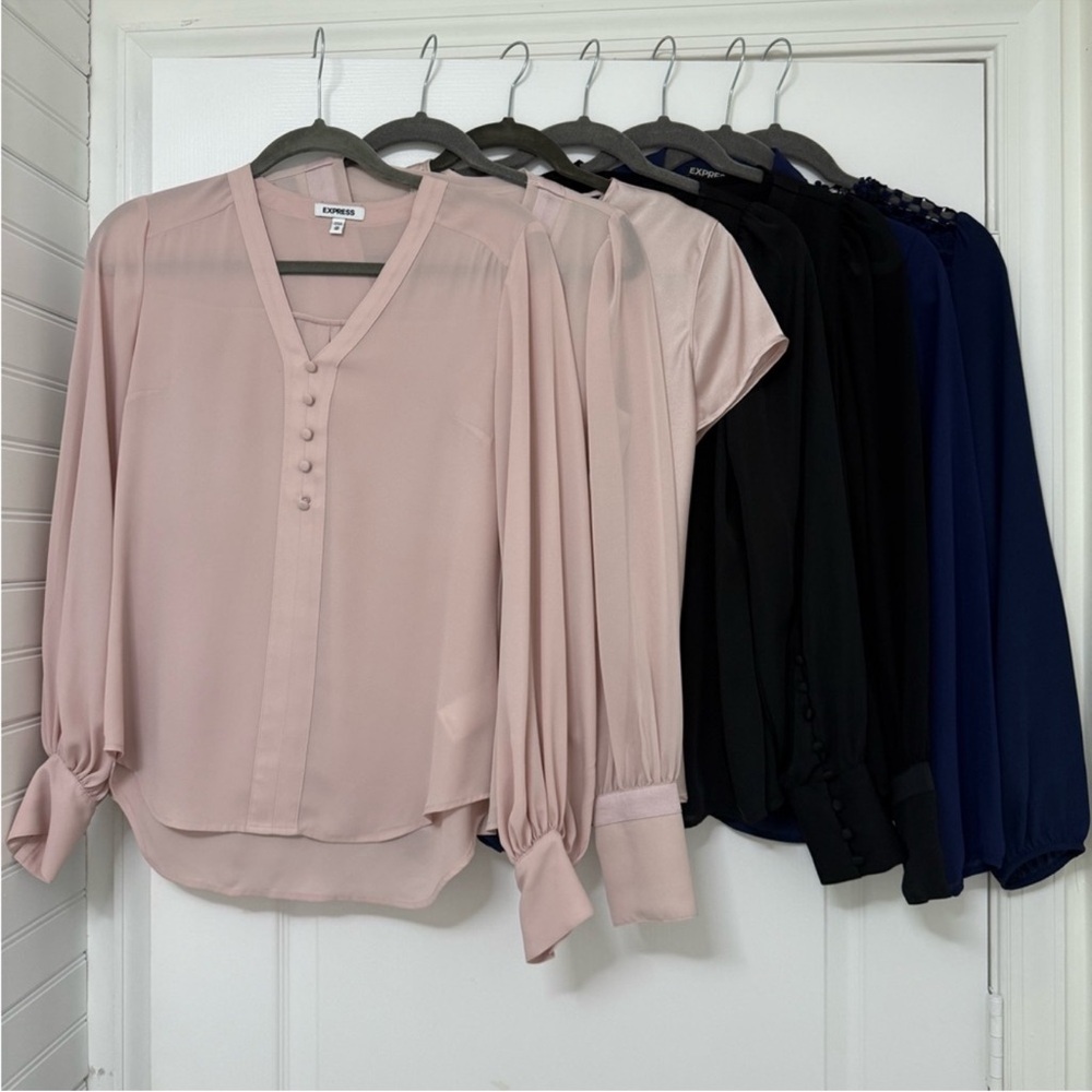 Set of 7 Express Women's Blouses